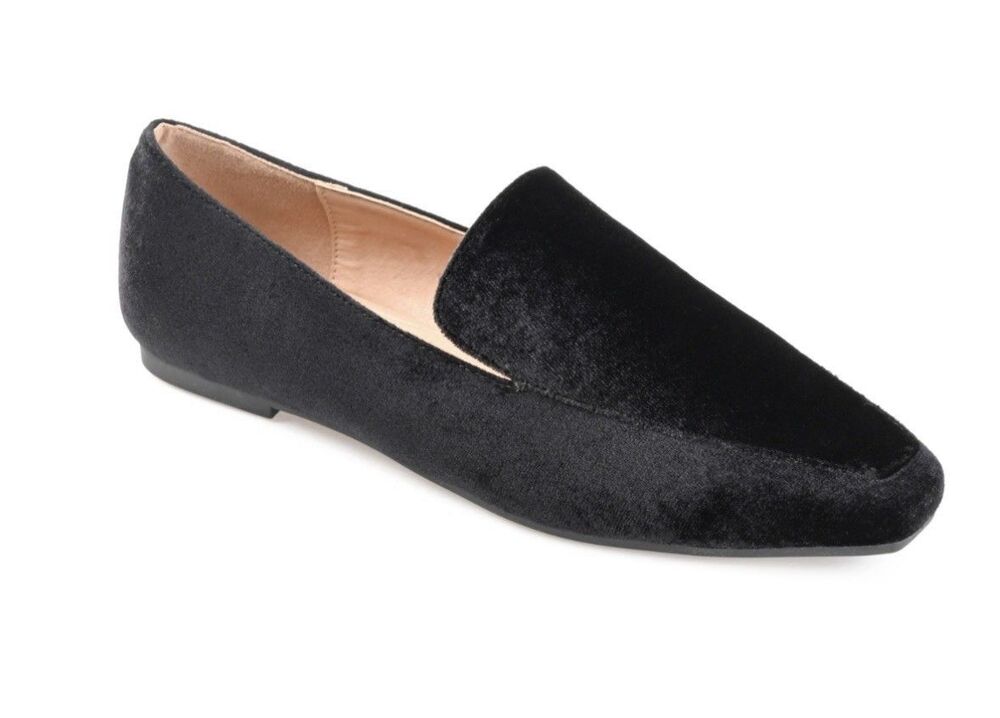 Journee Women's Silas Loafers Black Womens Size 7.5 M